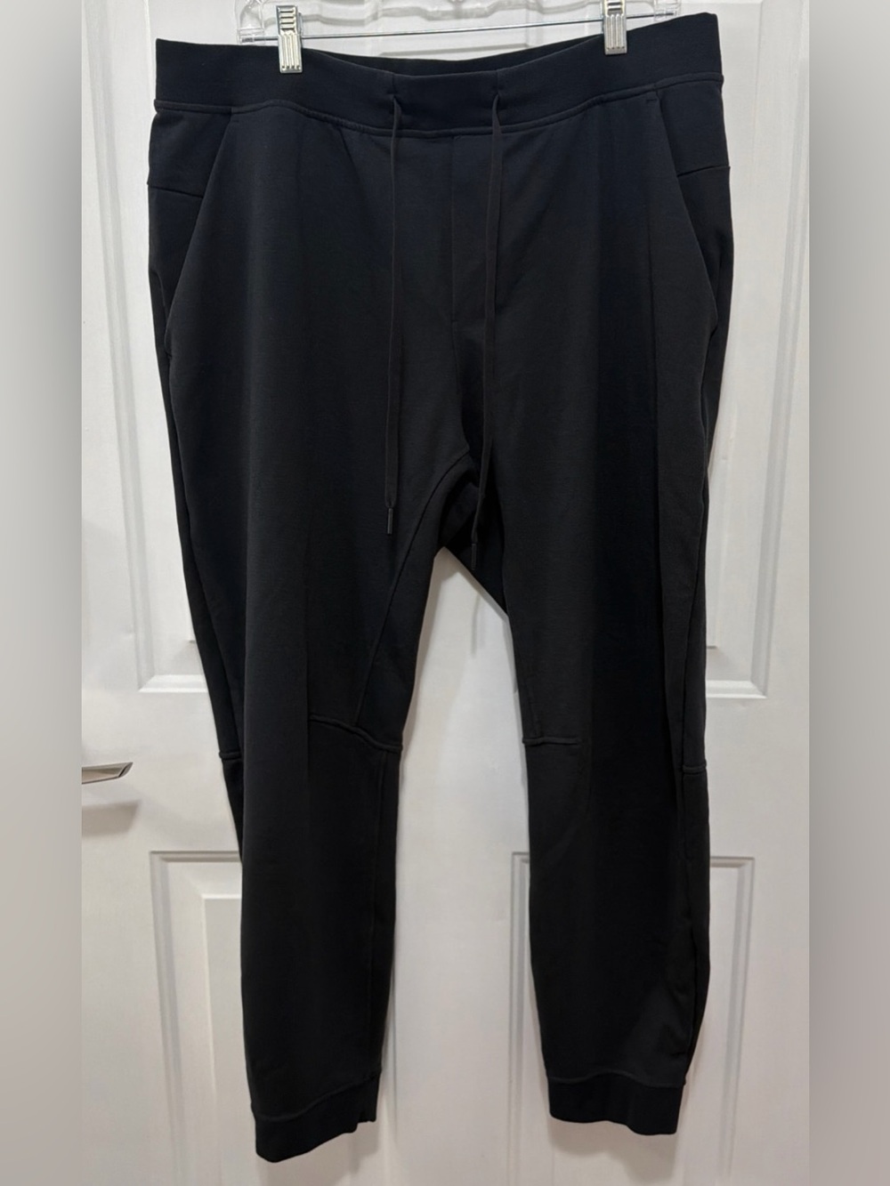 Lululemon City Sweat Jogger Sweatpants Mens XXL Black Knit Stretch Athletic
